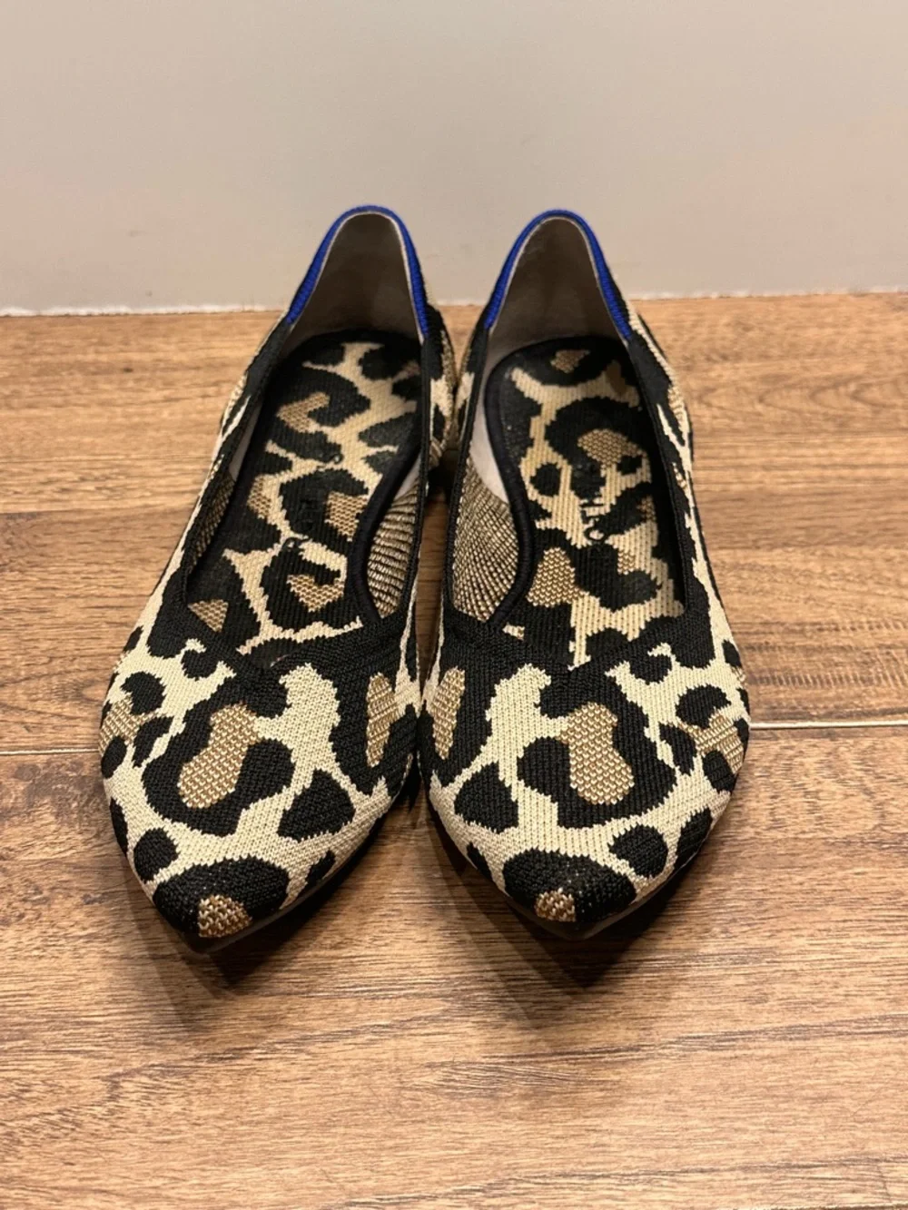 Rothy’s Leopard Print Knit Ballet Flats - 8.5W - Picture 2 of 9